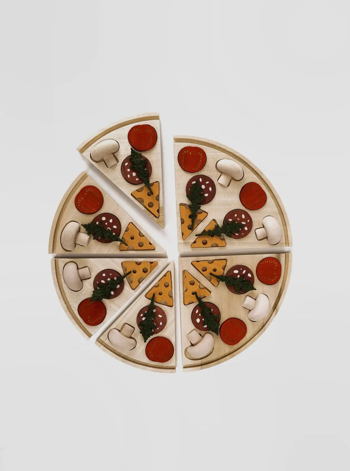 Wooden Pizza Toy