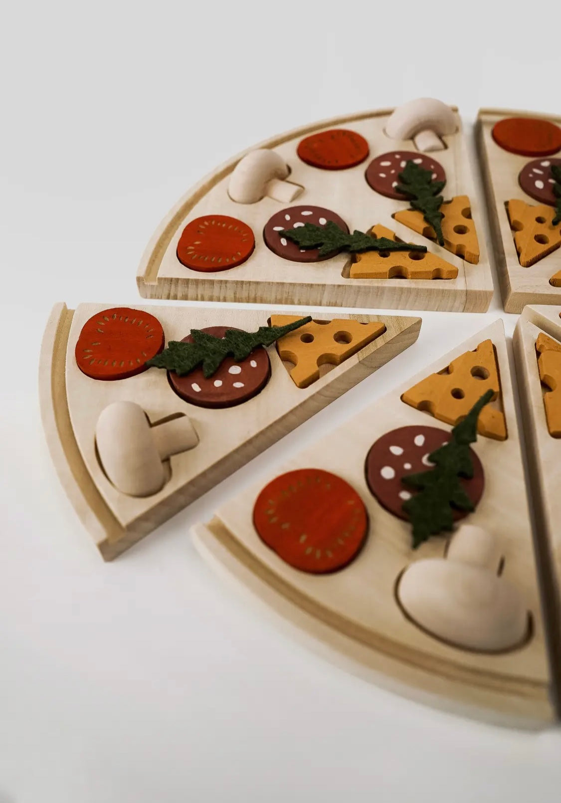 Wooden Pizza Toy