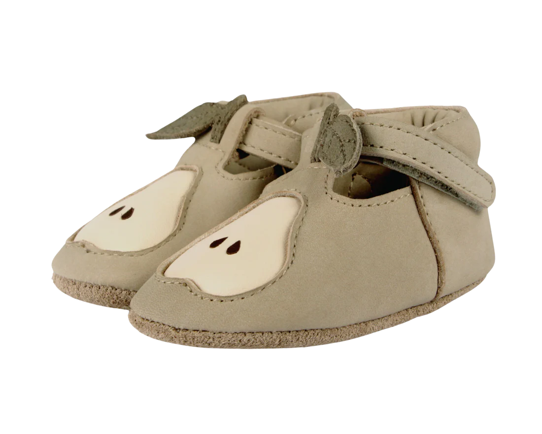 Nanoe Shoes | Pear | Taupe Leather 24-30m