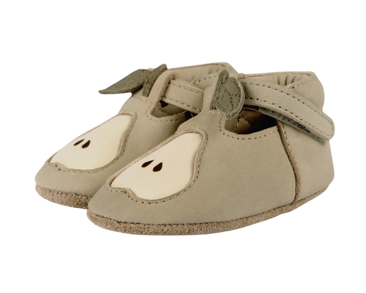 Nanoe Shoes | Pear | Taupe Leather 24-30m