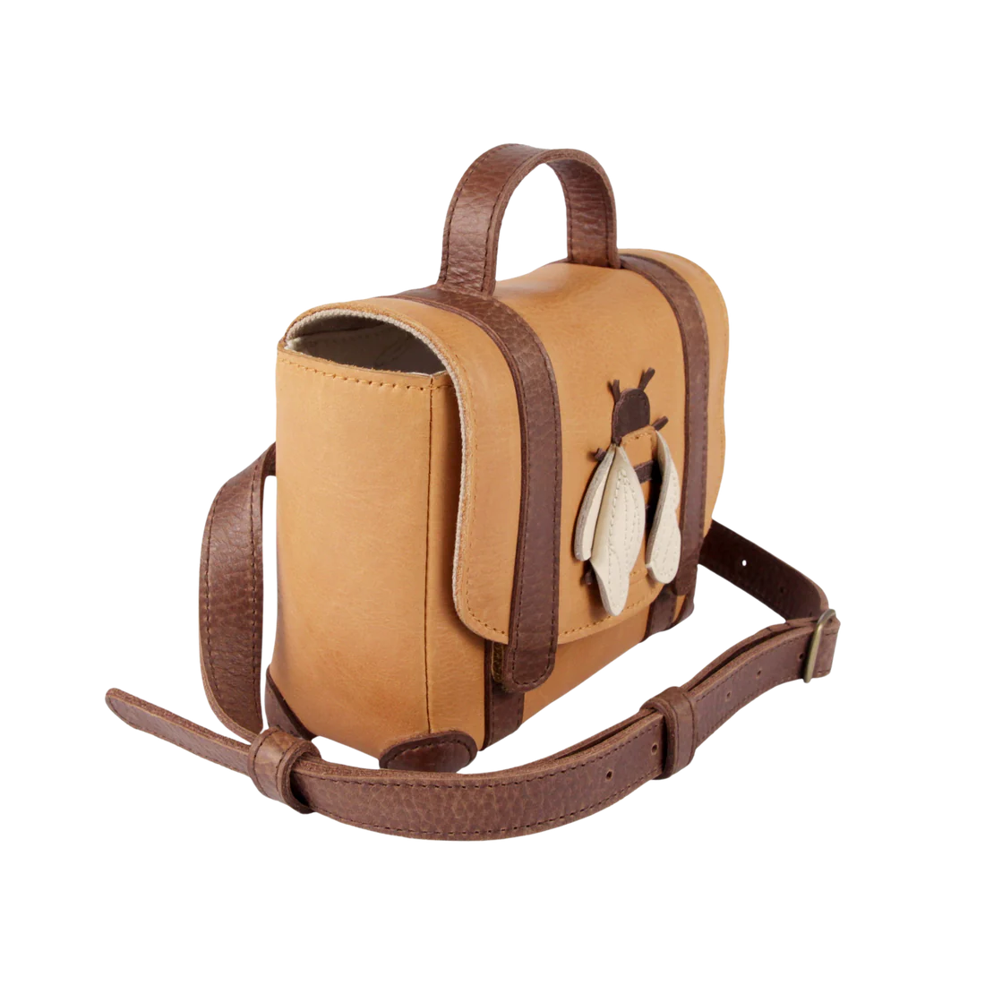 Trychel Bum Bag | Bee | Camel Classic Leather